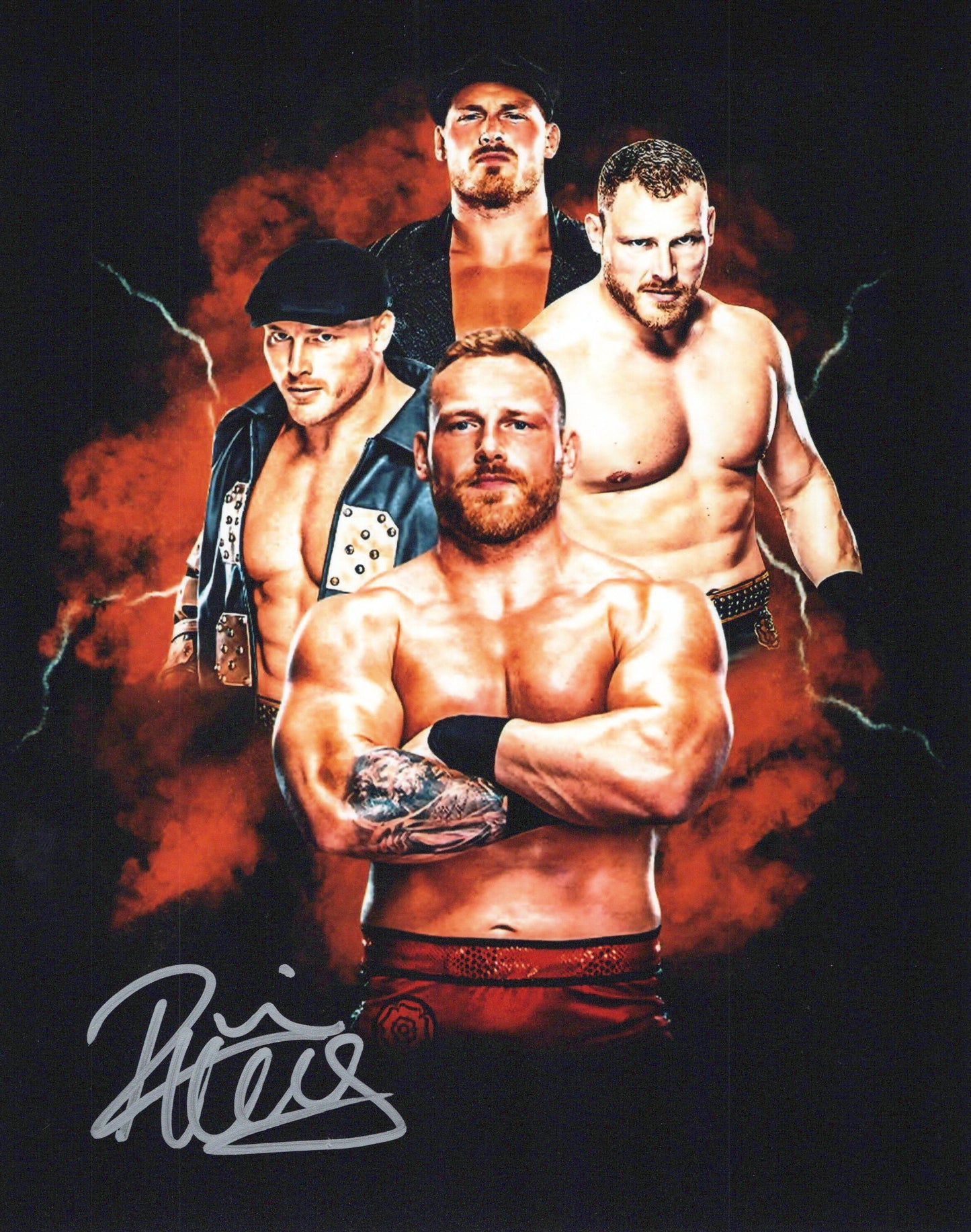 Ridge Holland NXT WWE 8x10 photo signed auto autographed AEW