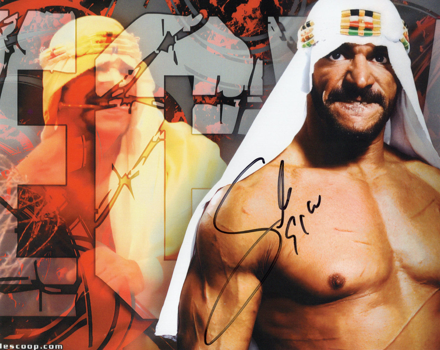 Sabu 8x10 ECW TNA WCW WWE photo signed auto autographed