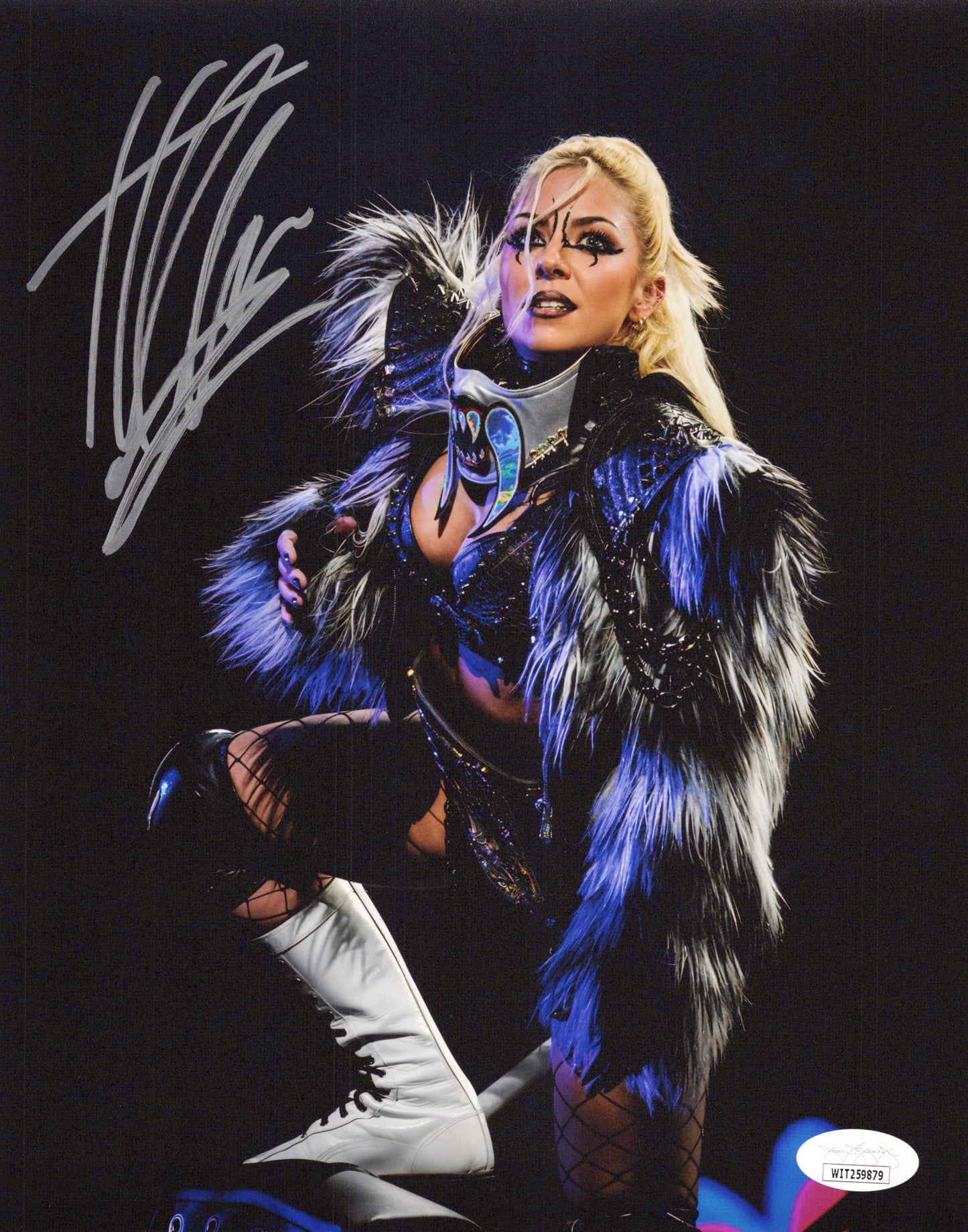 Thekla (8x10) AEW NJPW photo signed autographed JSA COA
