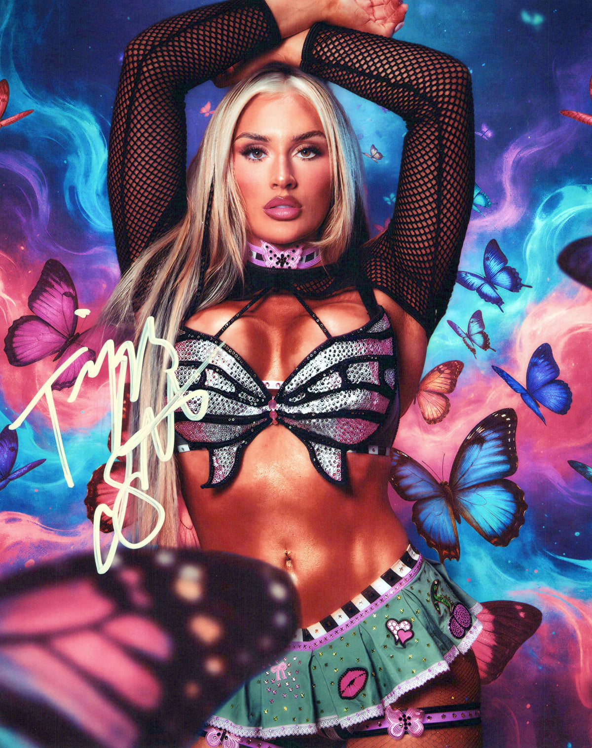 Tiffany Stratton (FUNHOUSE 8x10) WWE NXT autograph signed photo