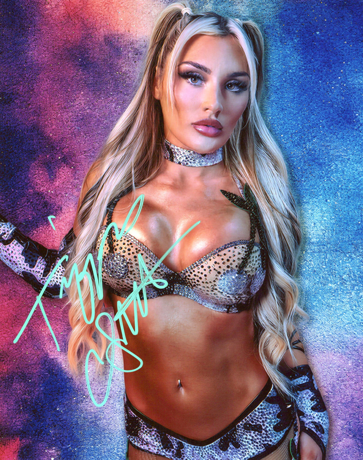 Tiffany Stratton (FUNHOUSE 8x10) WWE NXT autograph signed photo
