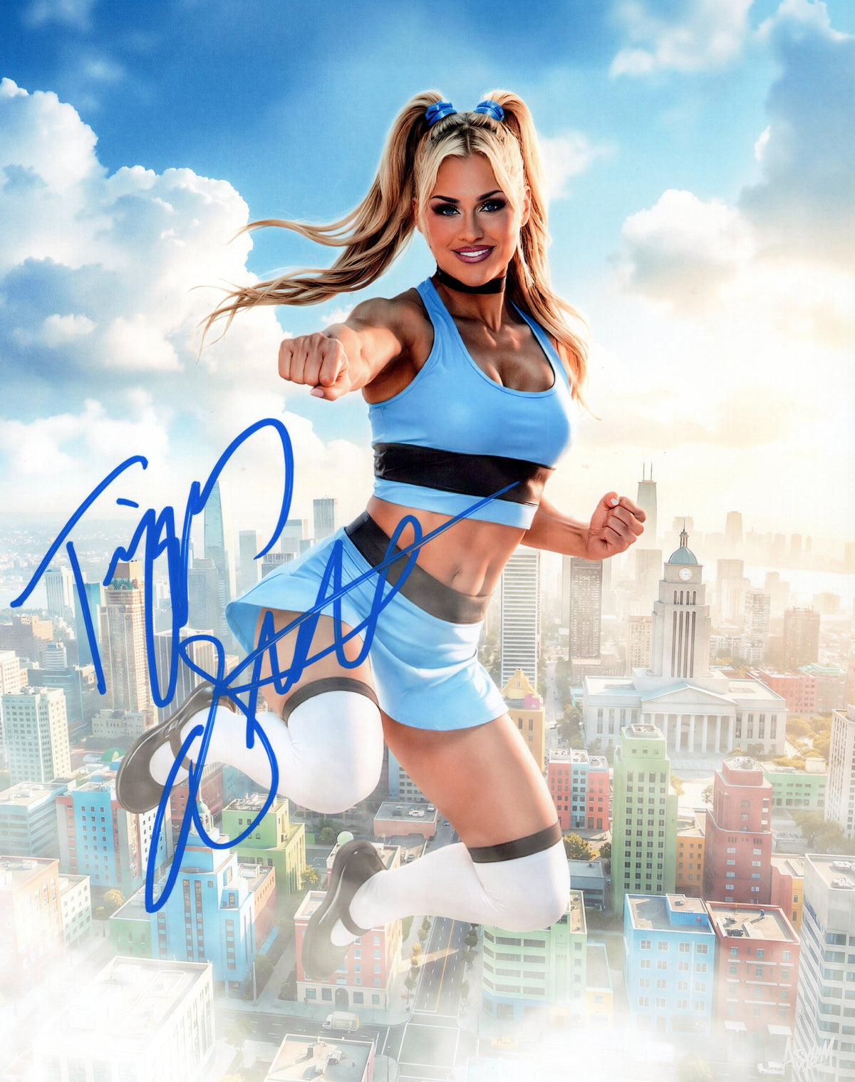 Tiffany Stratton (FUNHOUSE 8x10) WWE NXT autograph signed photo