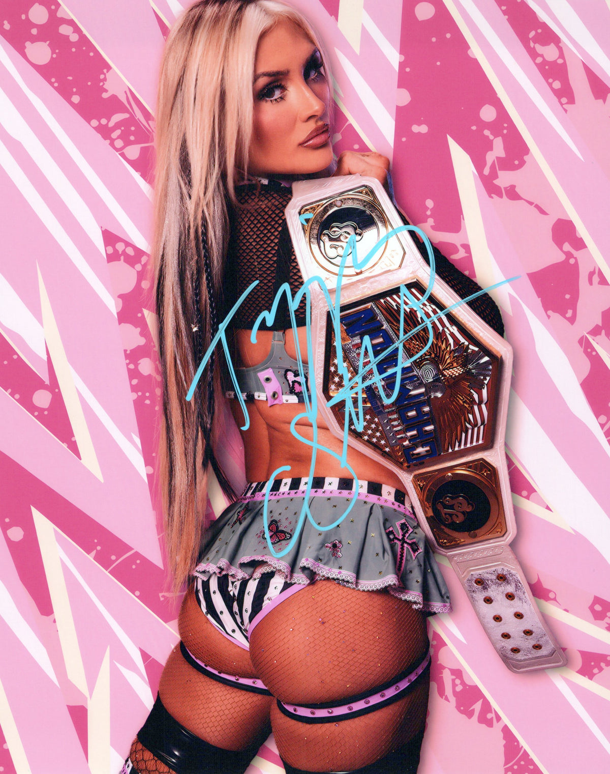 Tiffany Stratton (FUNHOUSE 8x10) WWE NXT autograph signed photo