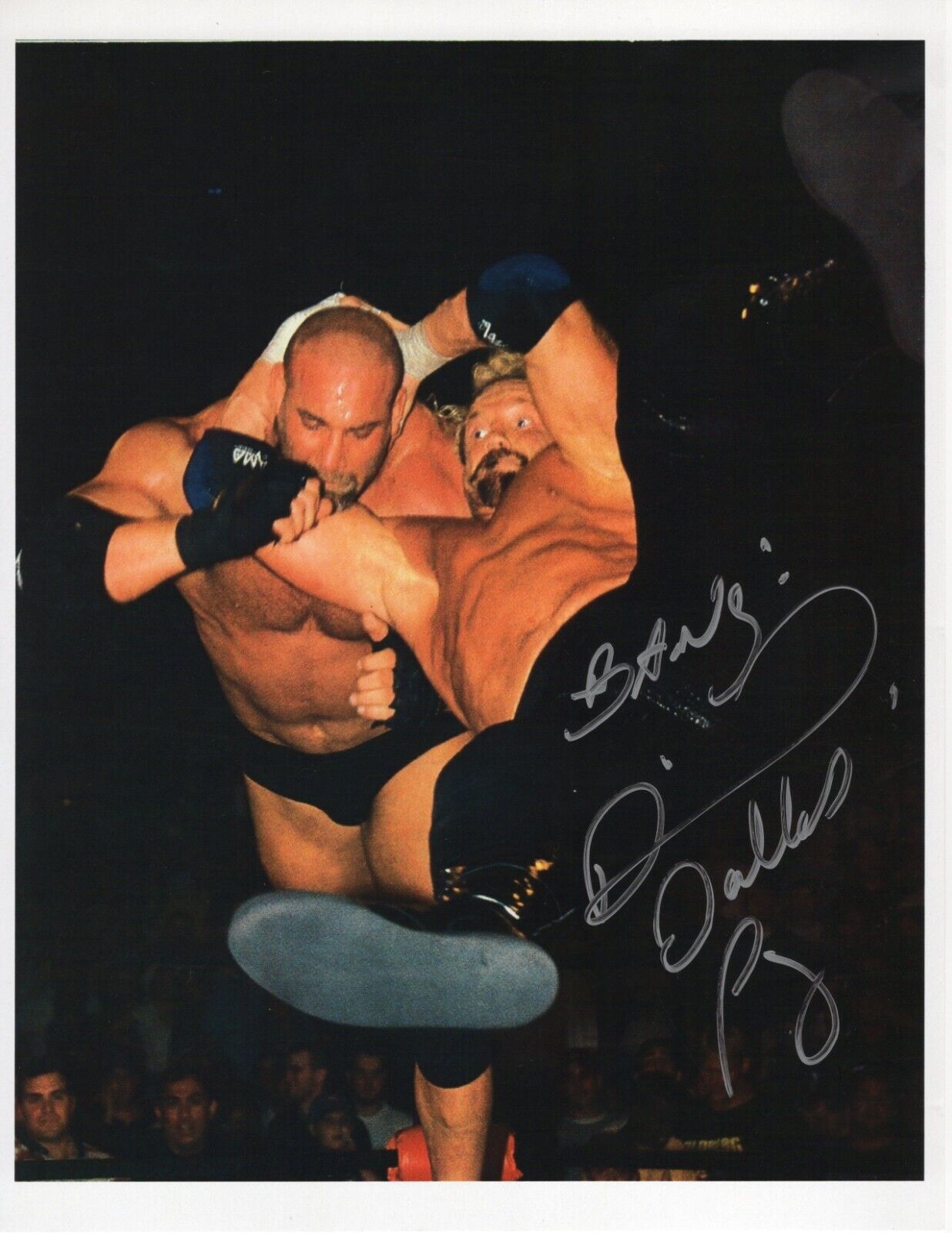 Diamond Dallas Page 8.5x11 DDP WCW photo signed auto autographed signed WWF