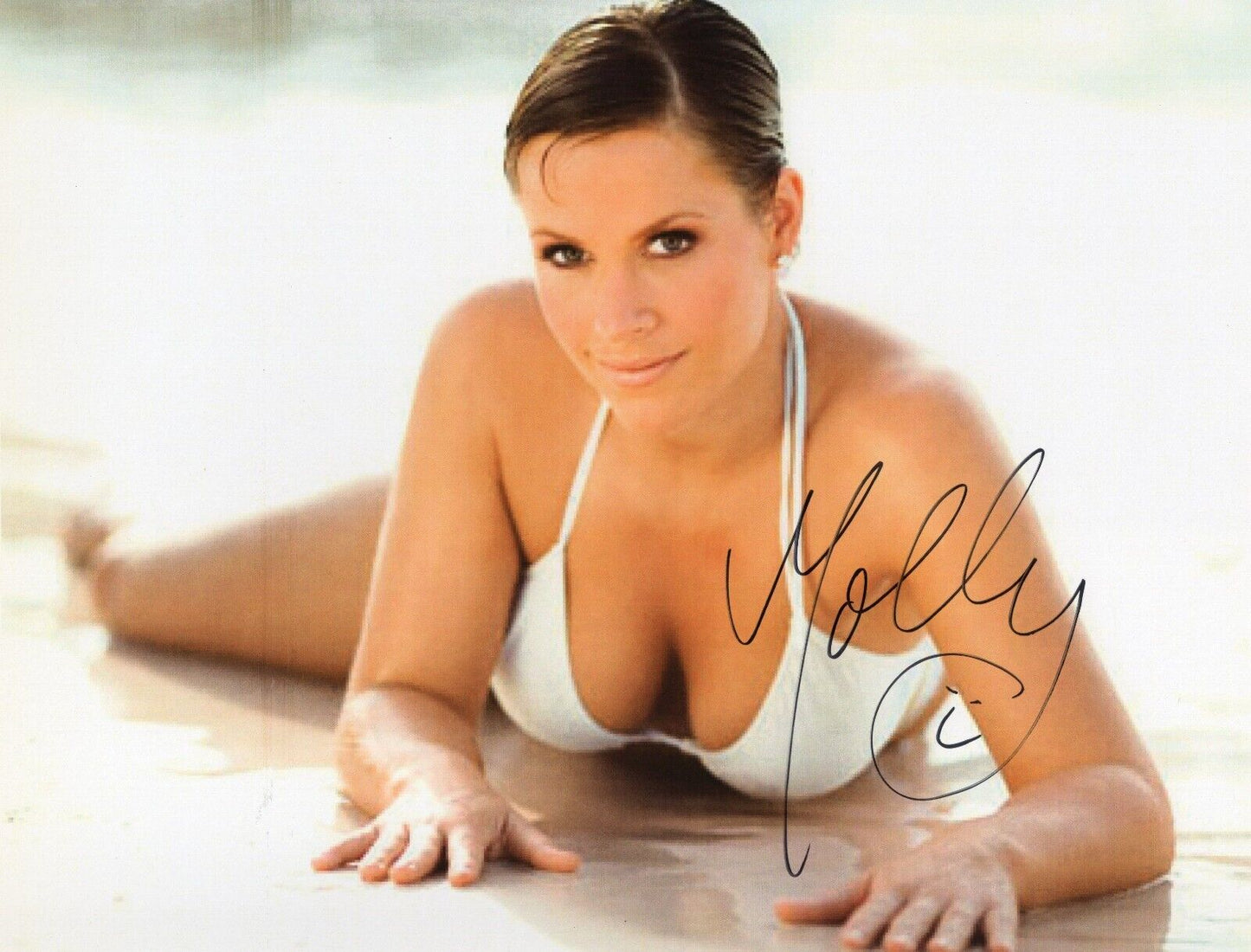 Molly holly signed 8.5x11 autographed photo signed auto autographed