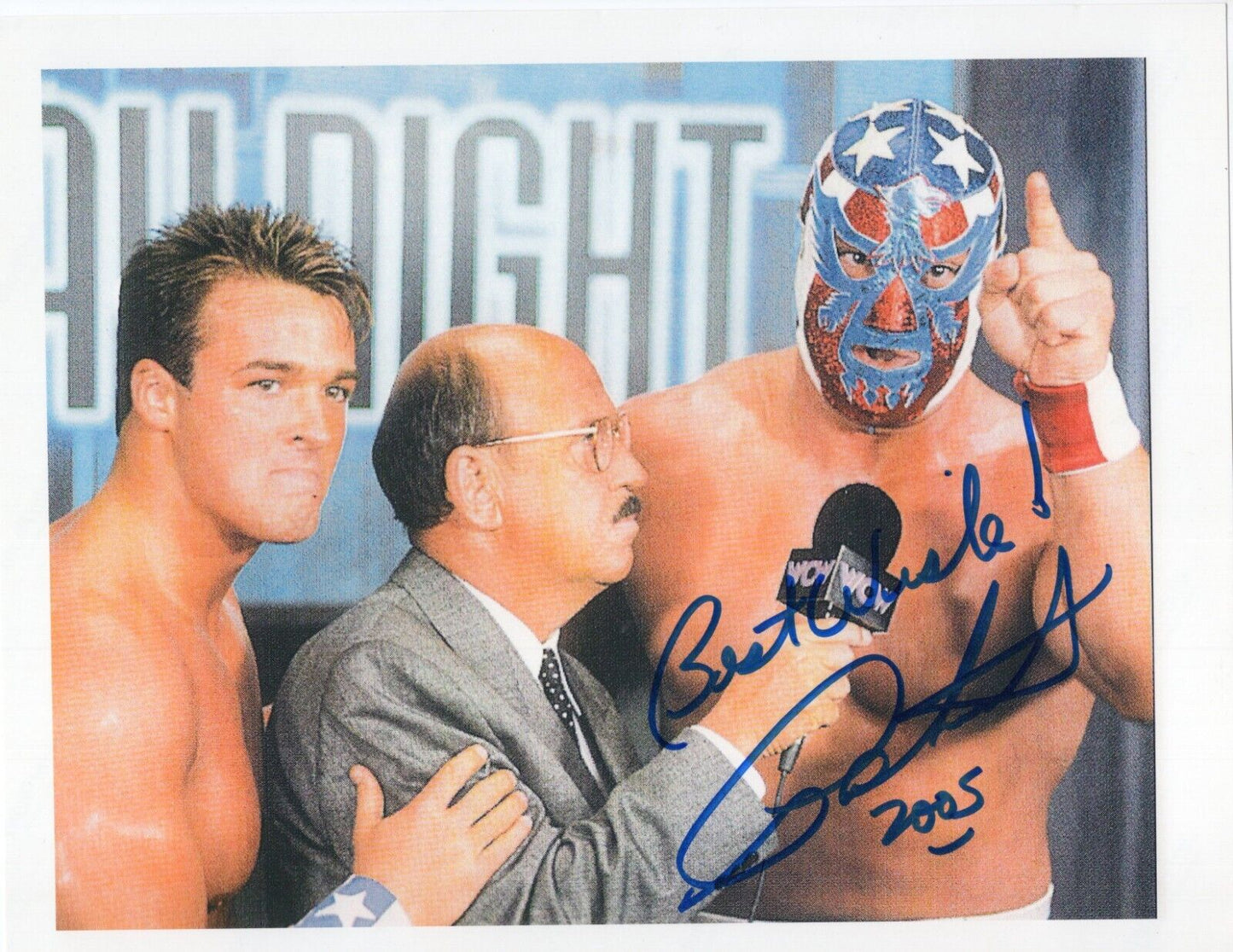 Patriot signed 8.5x11 deceased photo signed auto autographed