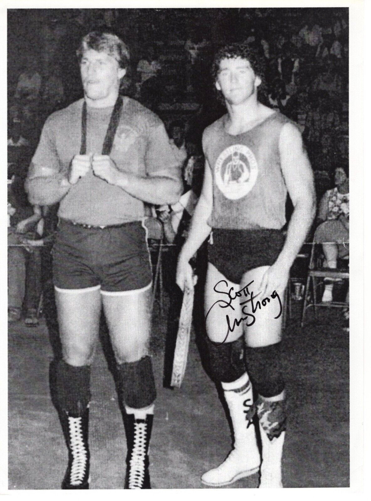 Scott Armstrong signed 8.5x11 photo signed auto autographed