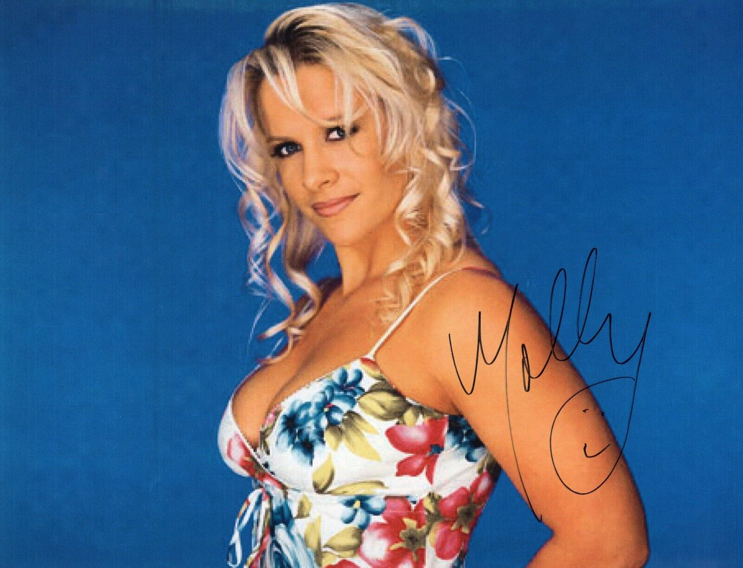 molly holly signed 8.5x11 autographed photo signed auto autographed