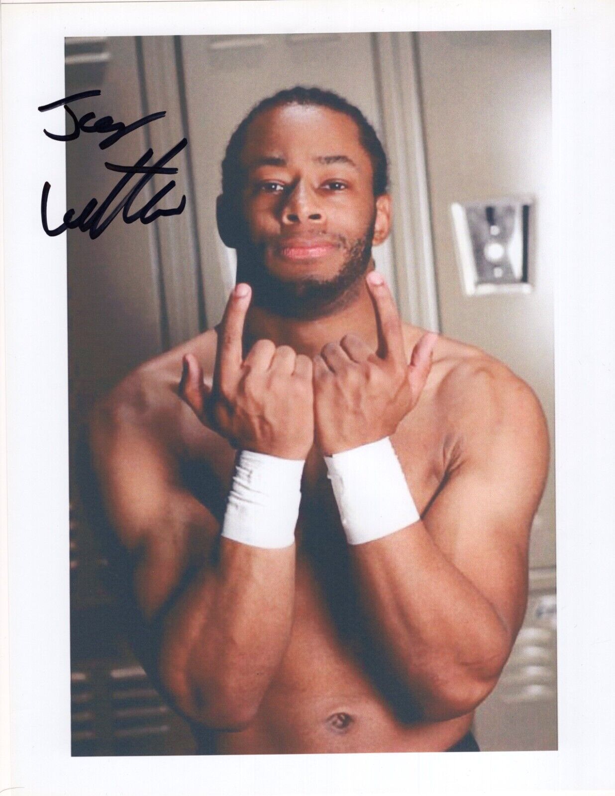 Jay Lethal signed 8.5x11 photo signed auto autographed
