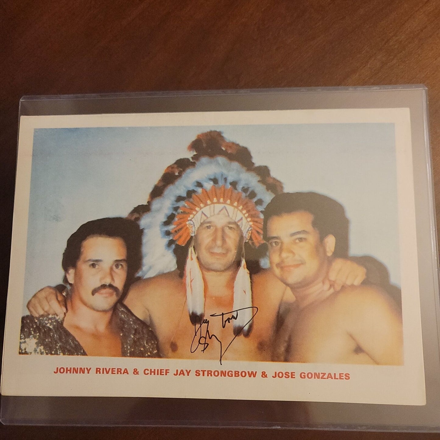 Chief Jay Strongbow signed full magazine signed auto autographed