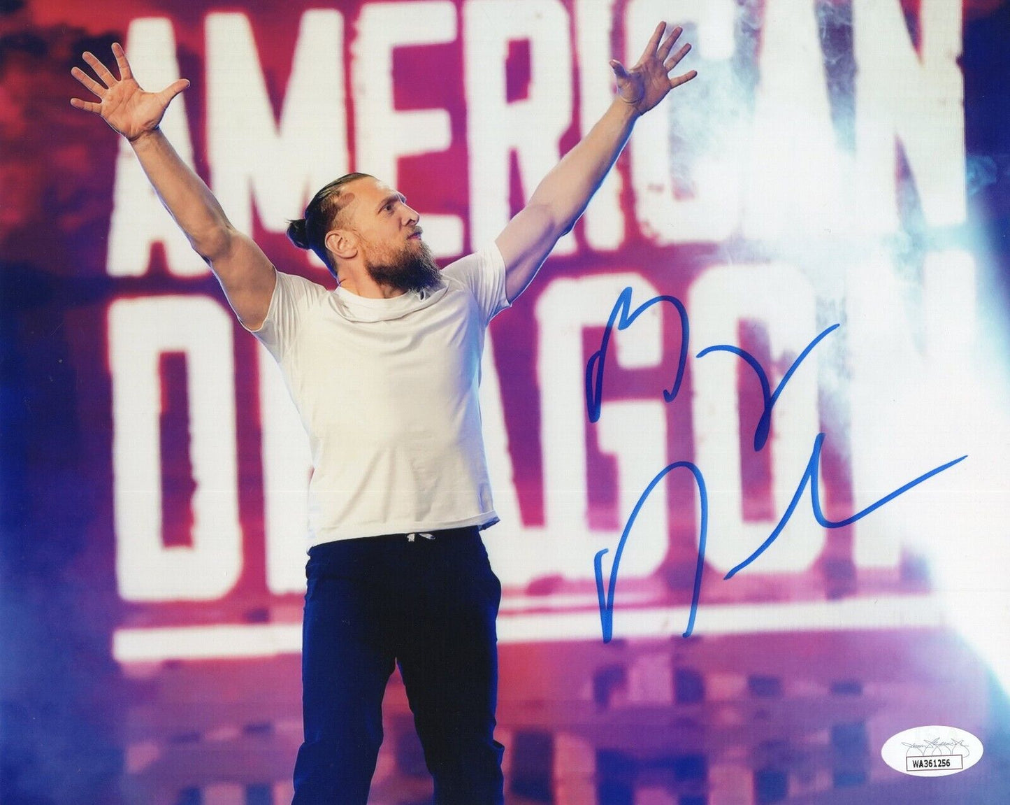 Bryan Danielson Daniel Bryan AEW WWE 8x10 photo JSA Cert COA signed autographed