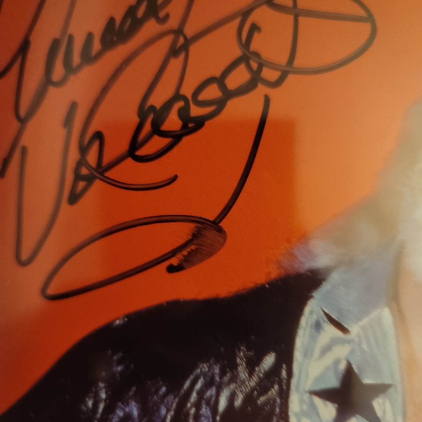 Jimmy valiant 8x10 (snall smudge) photo signed auto autographed WWF
