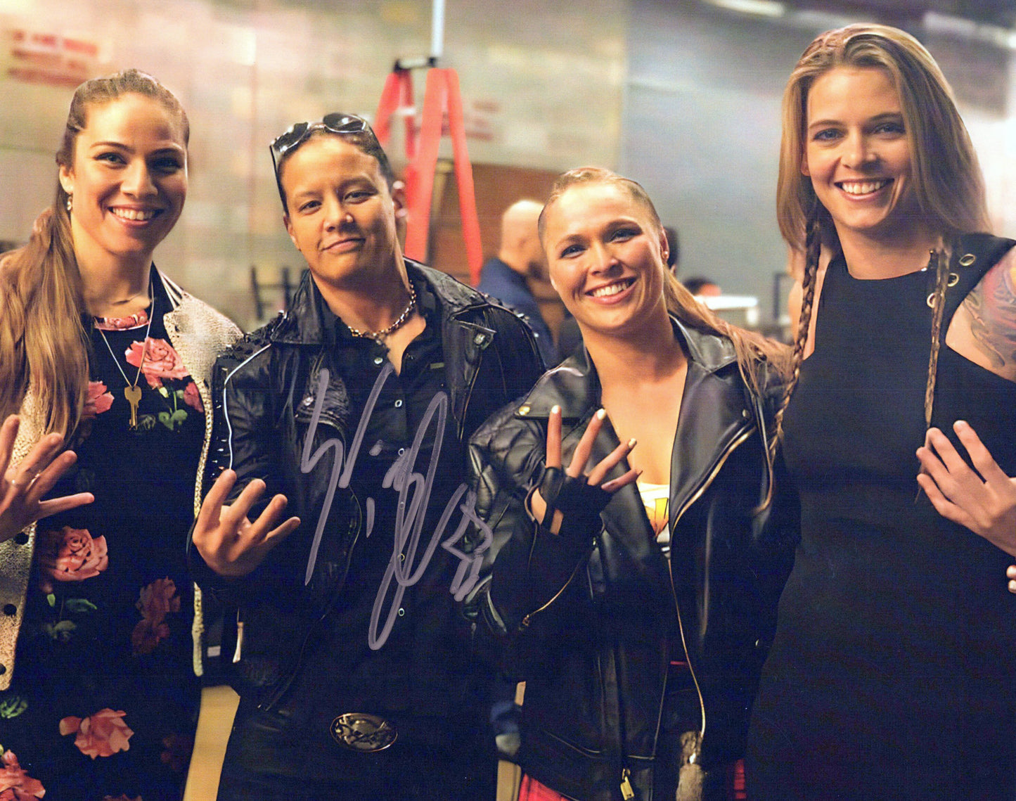Shayna Baszler Bazsler WWE 8x10 photo signed auto autograph