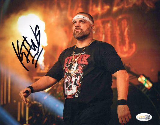 Eddie Kingston jsa 8x10 photo signed auto autographed aew