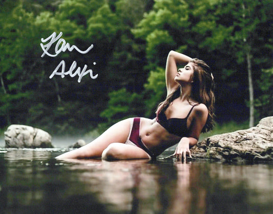 Kaitlyn Alexis (8x10) TNA AEW WWE  photo signed auto autographed