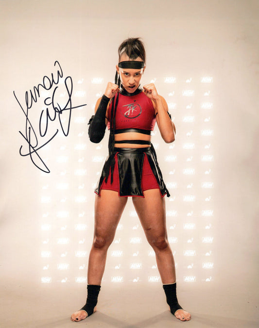Janai Kai (8x10) TNA AEW photo signed auto autographed