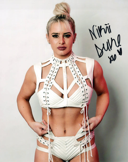 Nikki Duke (8x10) TNA AEW photo signed auto autographed