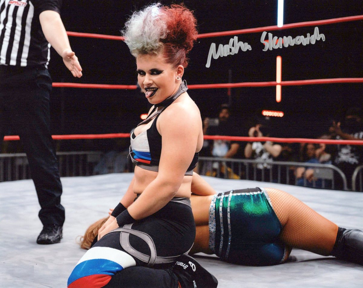 Masha Slamovich (8x10) ROH GCW photo signed auto autographed
