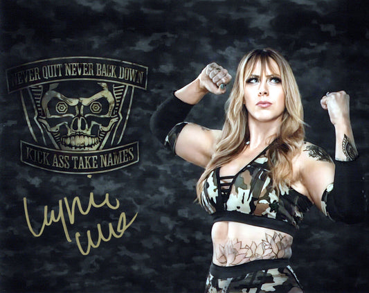 Lainey Luck WWE ID 8x10 photo signed auto autographed sexy diva LFG NXT