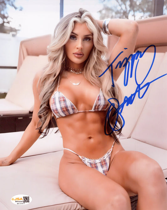 Tiffany Stratton (8x10)  WWE NXT autograph signed photo jsa coa