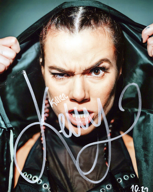 Killer Kelly 8x10 TNA signed auto autographed WWE