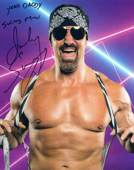 Johnny Swinger 8x10 TNA ROH signed auto autographed inscribed