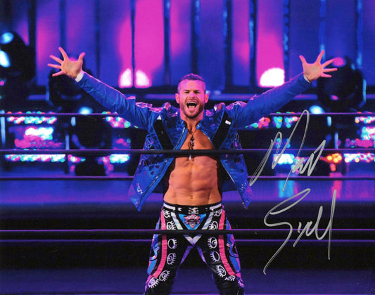 Evan Bourne Matt Sydal (8x10) WWF photo signed auto autographed
