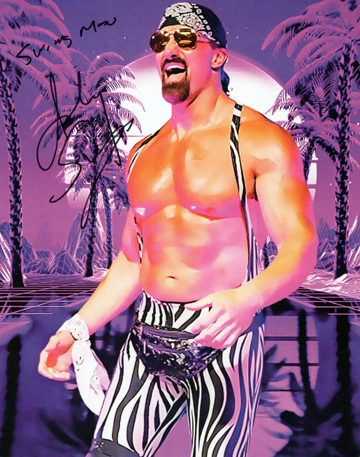 Johnny Swinger 8x10 TNA ROH signed auto autographed