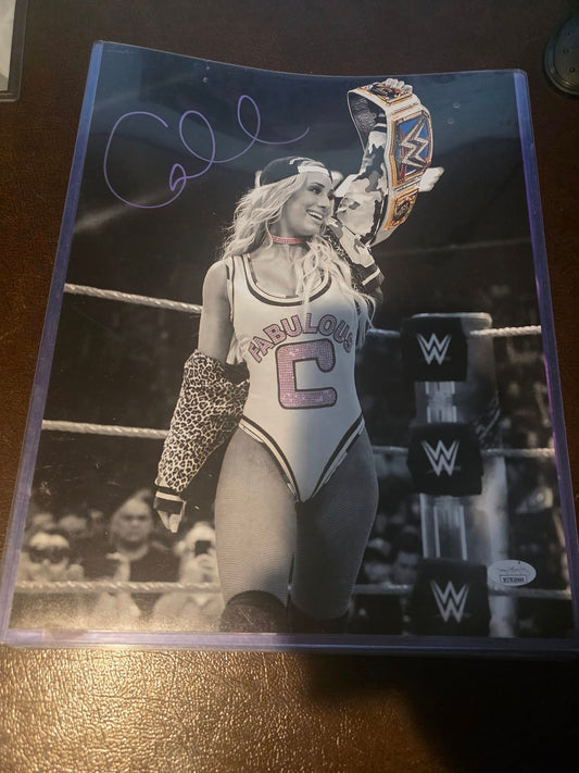 Carmella JSA COA (11x14) WWE NXT photo signed auto autographed