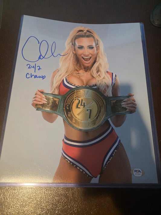 Carmella (11x14) PSA COA WWE NXT inscribed photo signed auto autographed