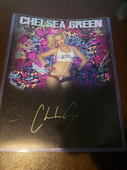 Chelsea Green (11x14) PSA COA WWE NXT photo signed auto autographed