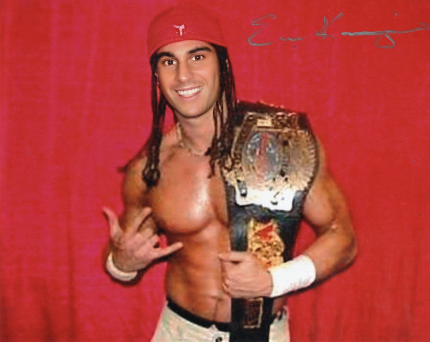 Evan Karagias 3 count 8x10 photo signed auto autographed WCW