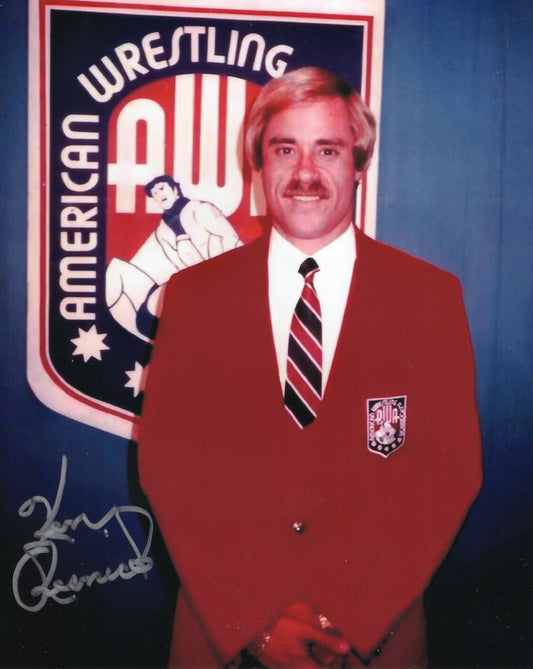 Ken Resnick AWA WWF  8x10 photo signed auto autograph