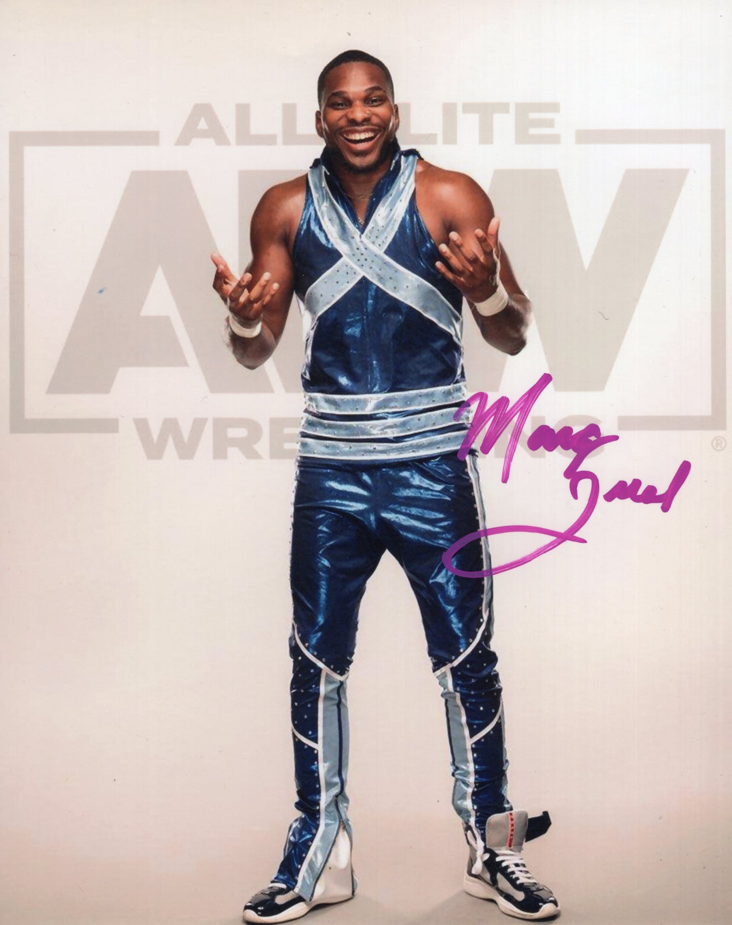 Marc Queen Private Party AEW 8x10 photo signed auto autographed