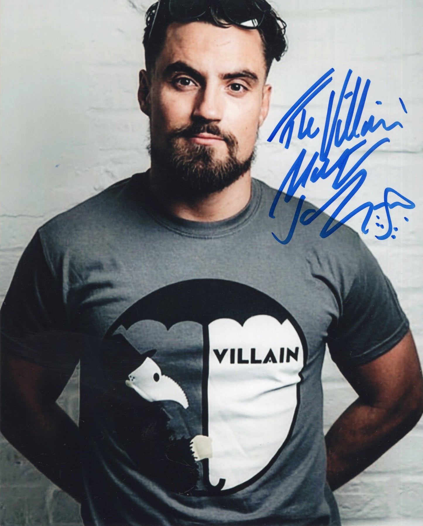 Marty Scurll ROH AEW 8x10 photo signed auto autograph