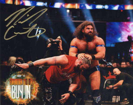 Nick Comoroto AEW 8x10 photo signed auto autograph