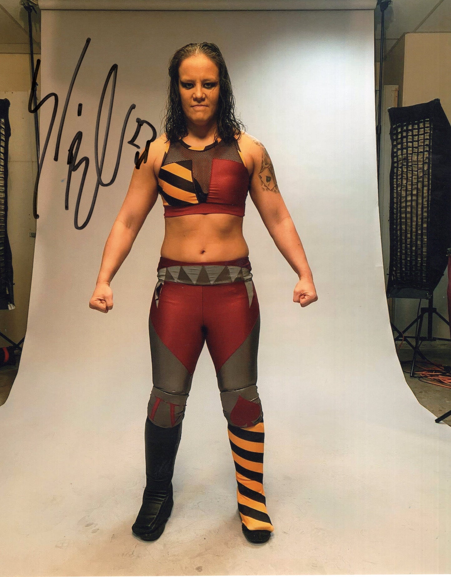 Shayna Baszler Bazsler WWE 8x10 photo signed auto autograph