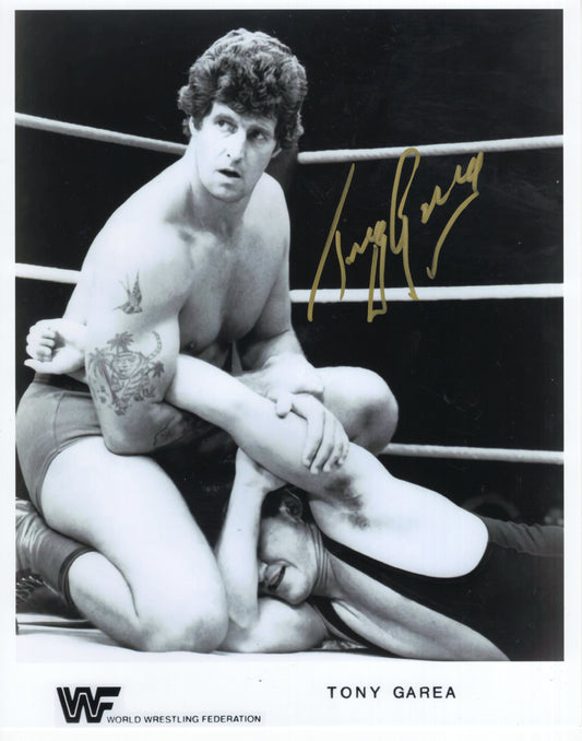 Tony Garea WWF WCW 8x10 photo signed auto autograph