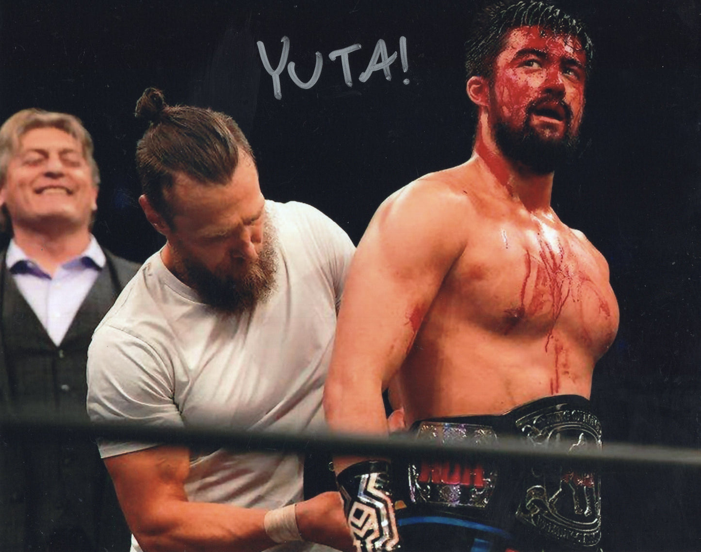 Wheeler Yuta AEW 8x10 photo signed auto autograph