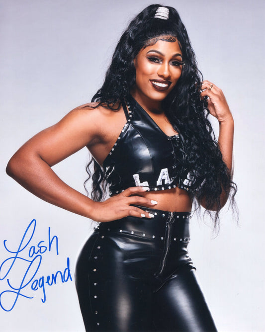 Lash Legend 8x10 photo signed auto autographed