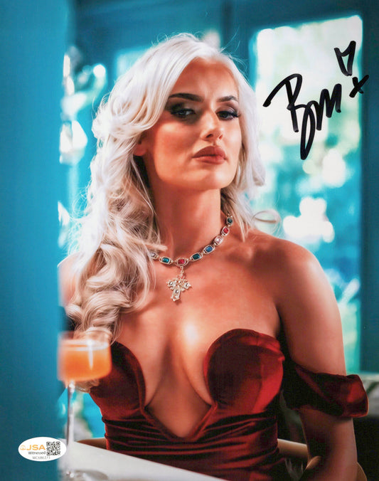 Blake Monroe Mariah May (metallic 8x10) photo signed auto autographed AEW WWE