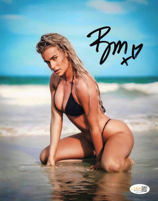 Blake Monroe Mariah May (metallic 8x10) photo signed auto autographed AEW WWE