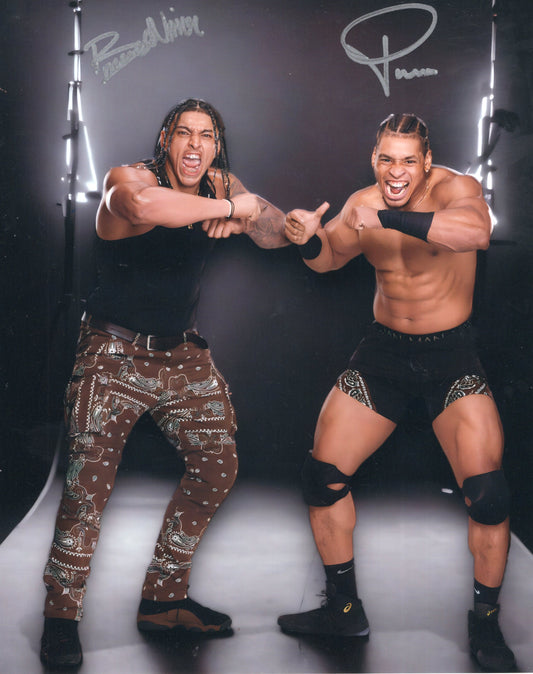 OTM Bronco Nima Lucien Price 8x10 photo signed auto autographed WWE NXT