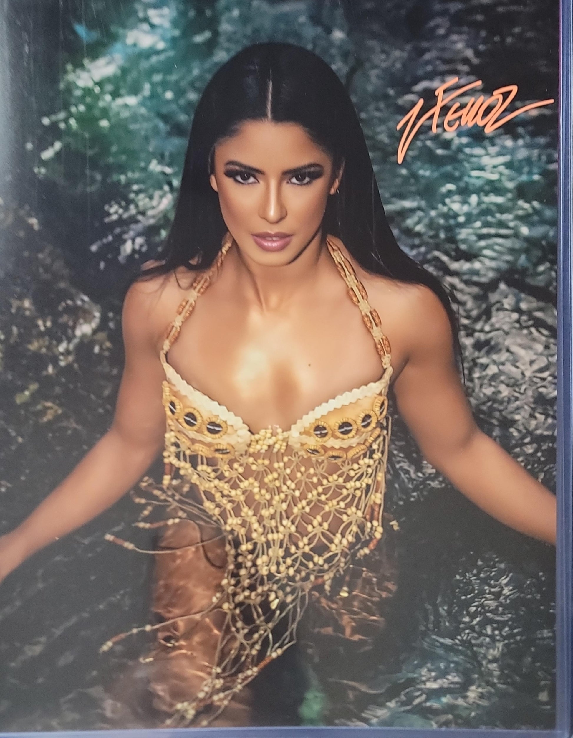 Valentina Feroz (11x14) Autograph signed Photo WWE NXT brazil Diva Sex –  Funhouse Autographs