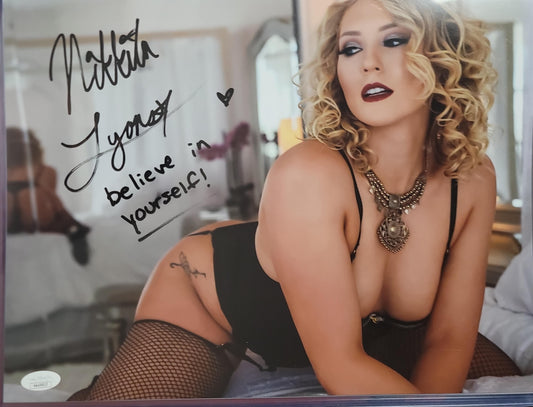 Nikkita Lyons (11x14) photo signed auto autographed NXT WWE