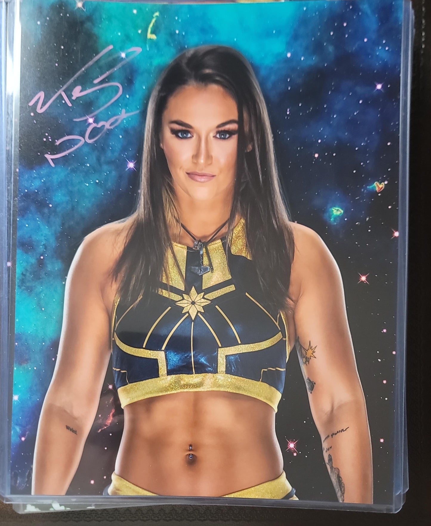 Tegan Nox (full signature) 11x14 WWE DIVA SEXY HOT signed autographed photo