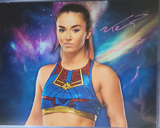 Tegan Nox (full signature) 11x14 WWE DIVA SEXY HOT signed autographed photo