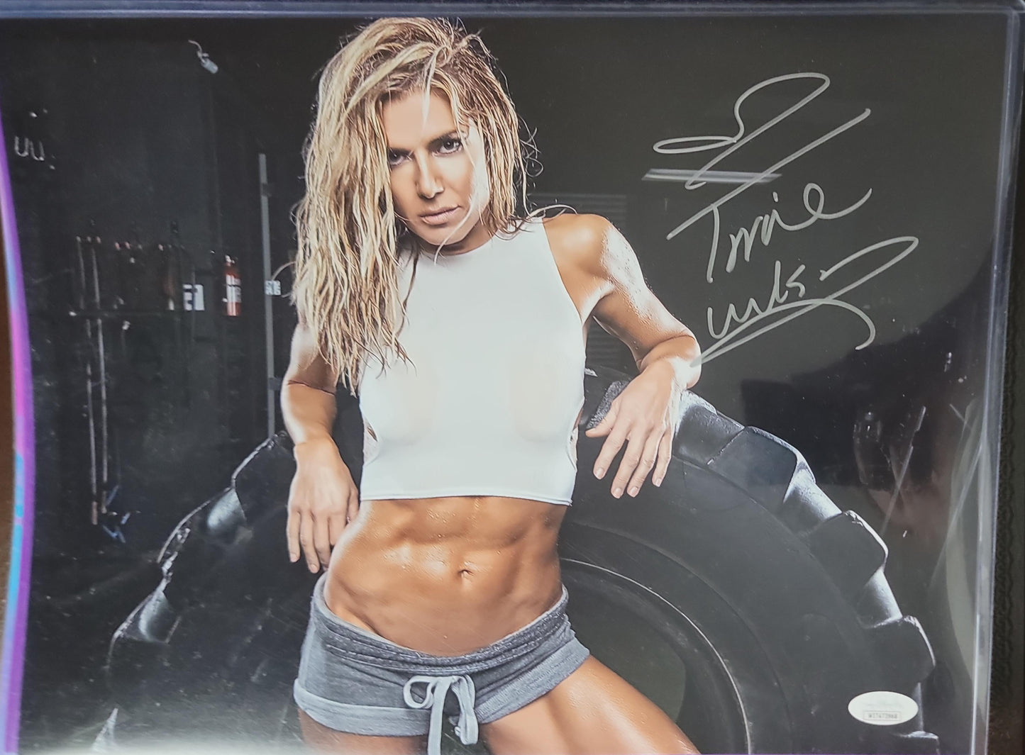 Torrie Wilson (11x14) jsa WWF WWE SEXY signed auto autographed