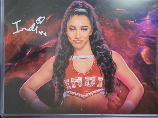 Indi Hartwell (11x14) NXT WWE Sexy Hot signed autographed photo