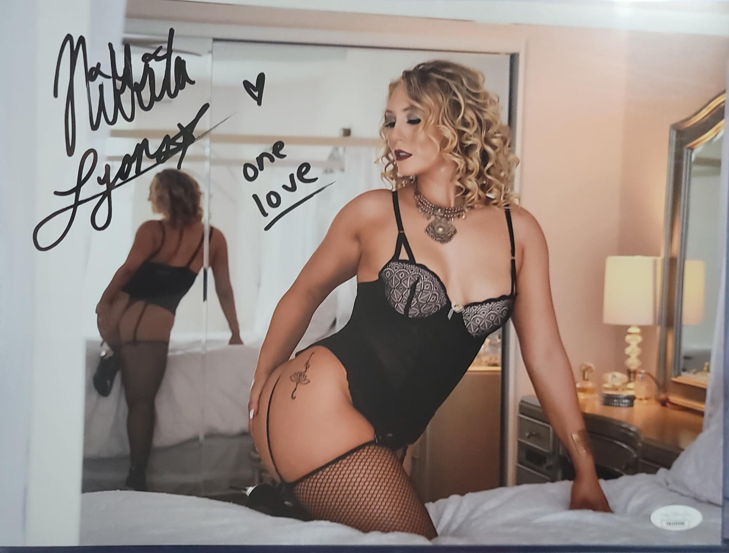 Nikkita Lyons (11x14) photo signed auto autographed NXT WWE